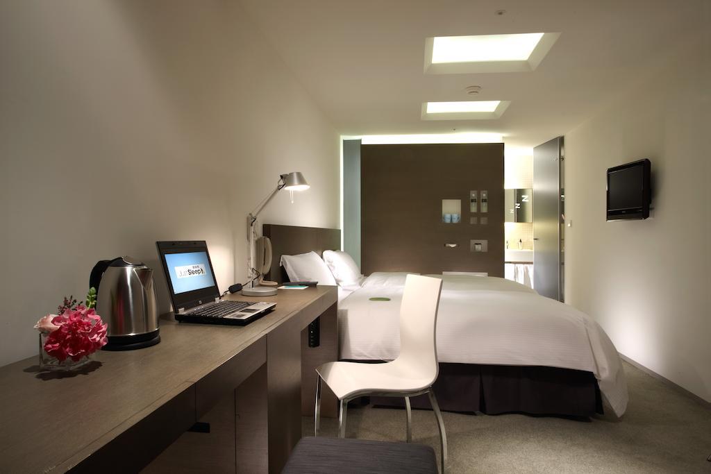 Just Sleep - Lin Sen Hotel Taipei Bagian luar foto